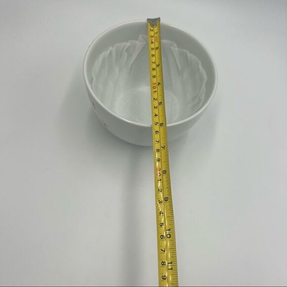 Set of 3 Crate & Barrel Ceramic Small Nesting Bowls. Holiday Nesting Bowls. - Picture 13 of 13